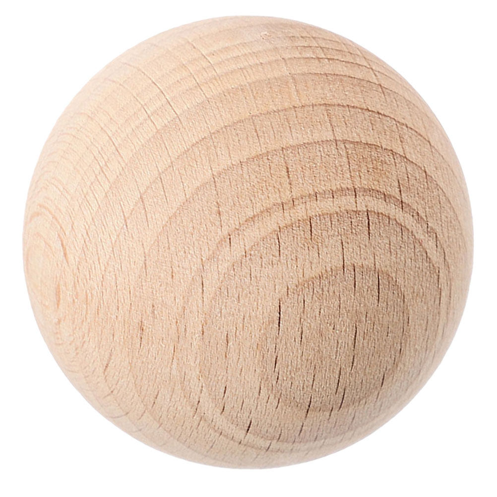 Croquet Set Lawn - Palla Rotonda in Legno Naturale 7,5
