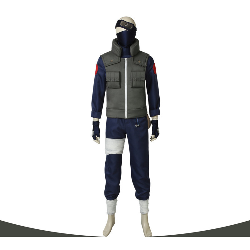 Party Games Animals - Costume Cosplay Kakashi Set Completo, Abbigliamento