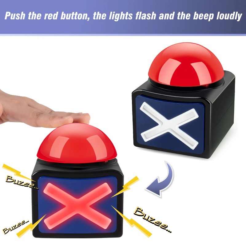 Party Games Easter For Family - Pulsante Luminoso con Suono per Giochi