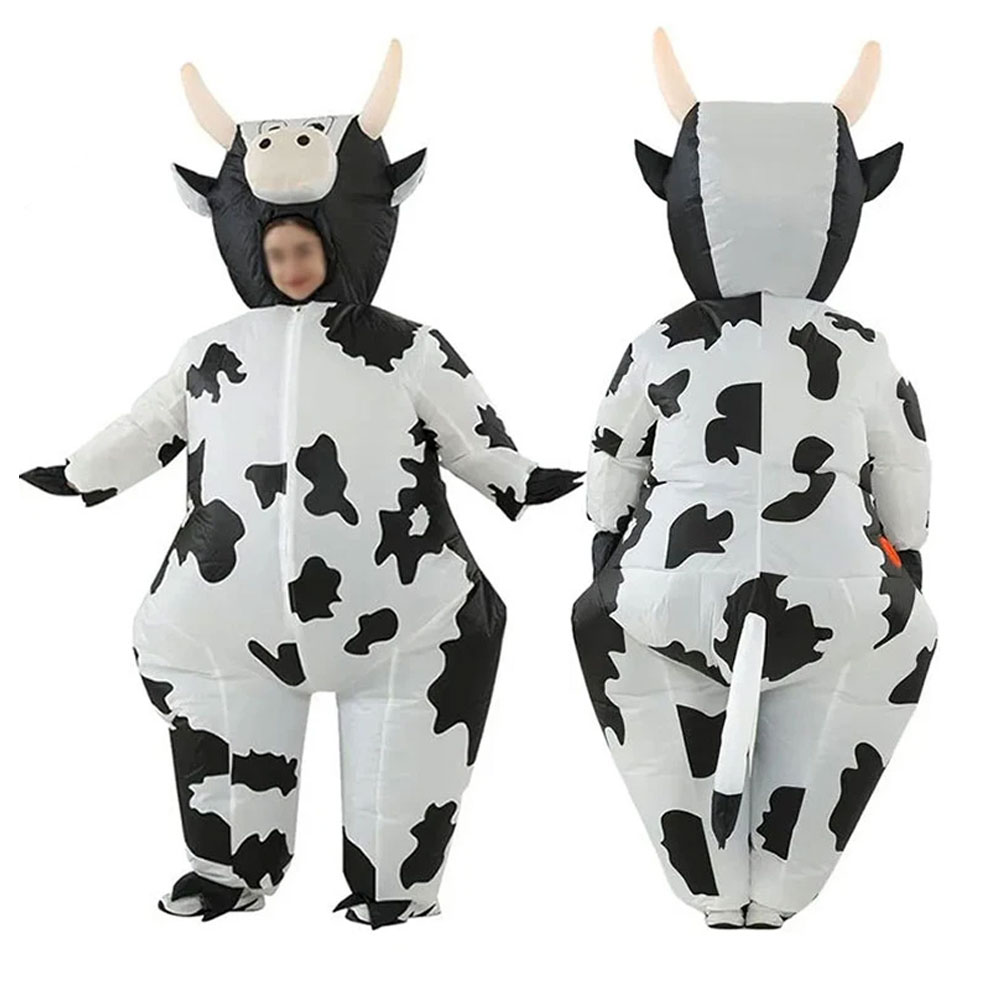 Party Games Animals - Costume Gonfiabile da Mucca da Latte