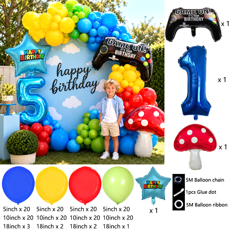 Kit per Sfondo di Compleanno p - Party Games Mario recensione e prezzo
