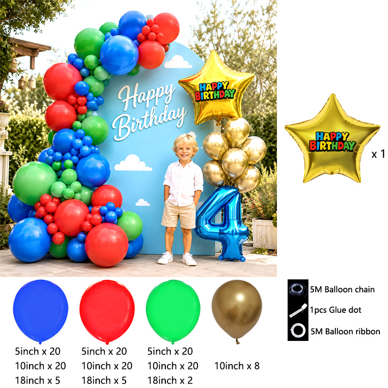 1 set di palloncini a forma di - Party Games Mario recensione e prezzo