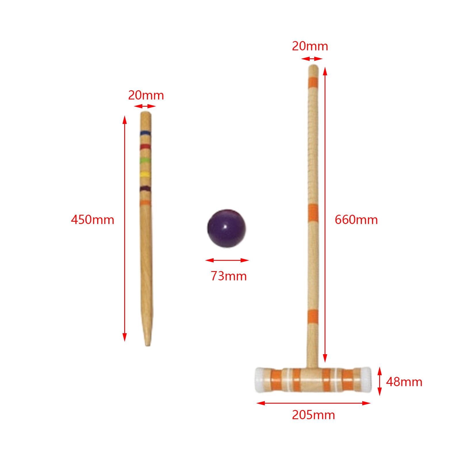 Set da Croquet per 6 Giocatori - Croquet Set Lawn recensione e prezzo