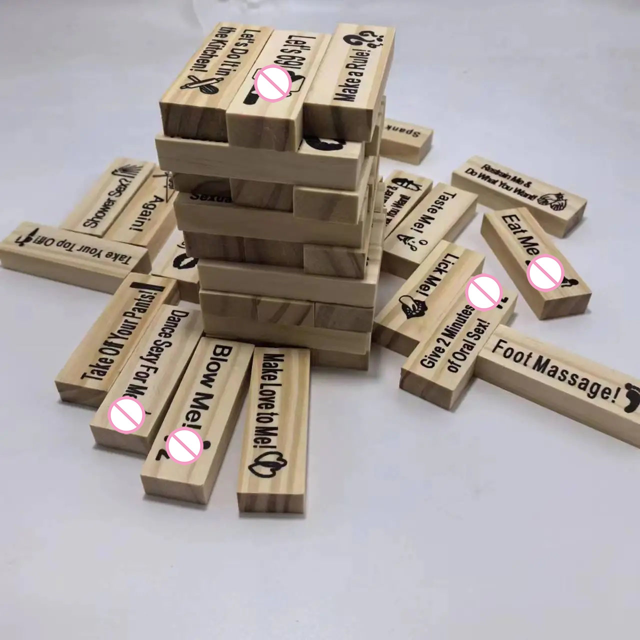 48PCS Gioco di blocchi di sess - Party Games Ideas For Adults recensione e prezzo