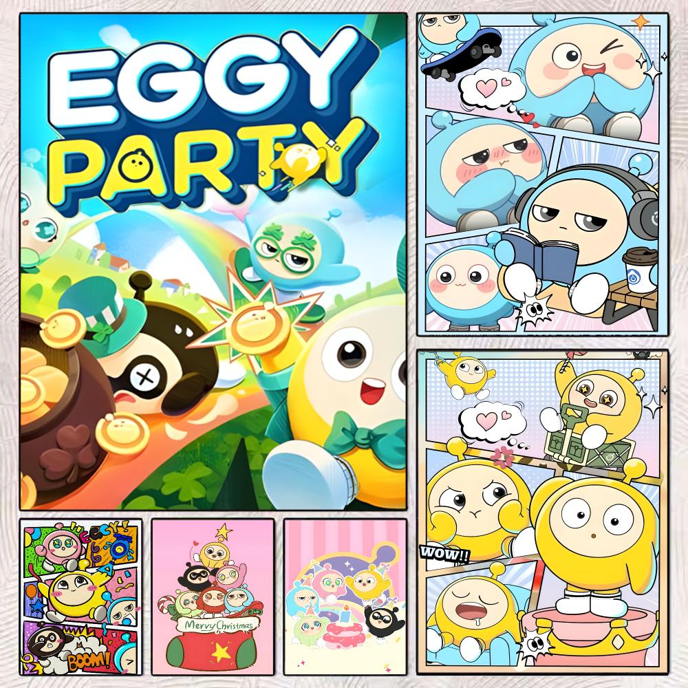 Poster su Tela Impermeabile pe - Party Games Eggy recensione e prezzo